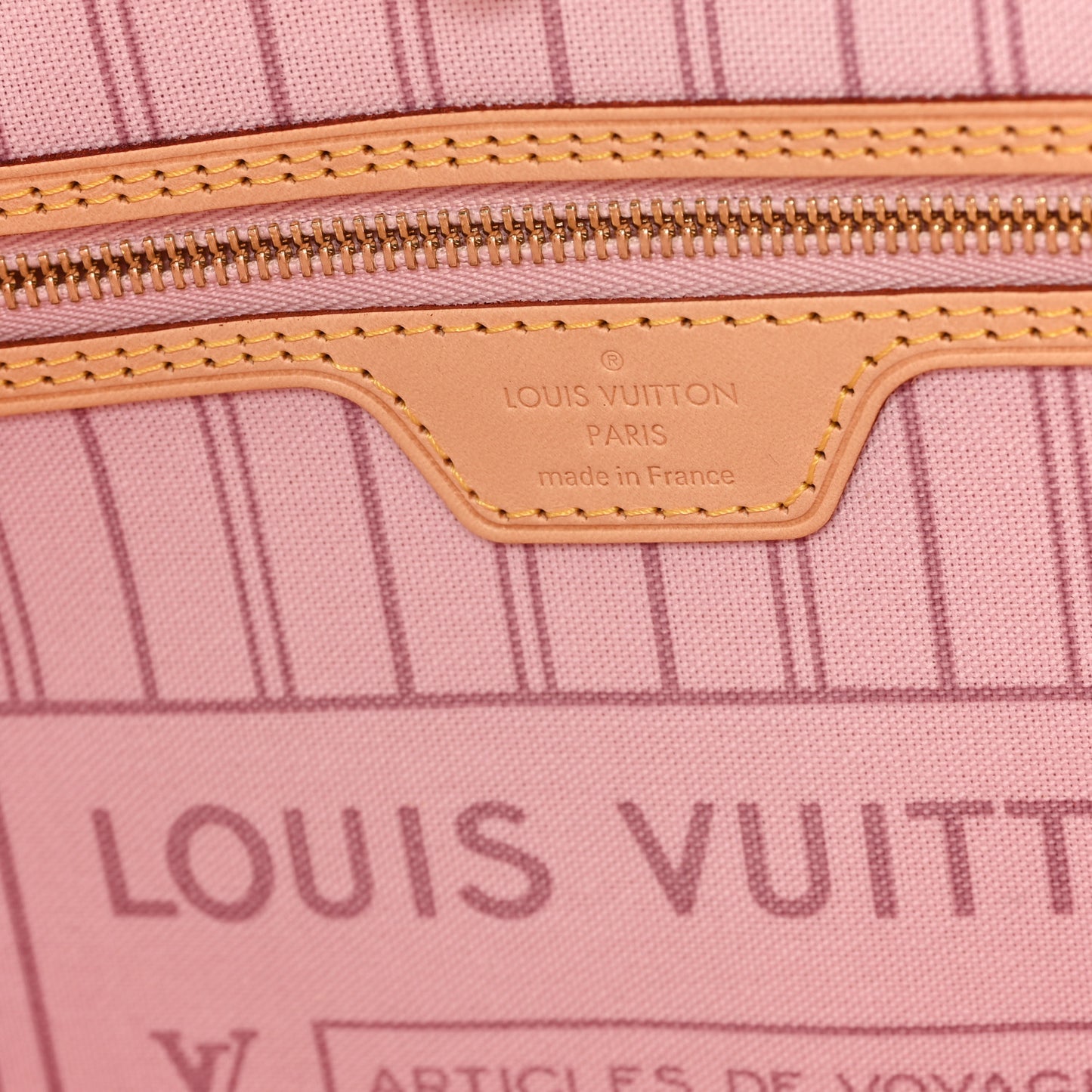 Monogram Saint Barth V Neverfull MM Rose Ballerine