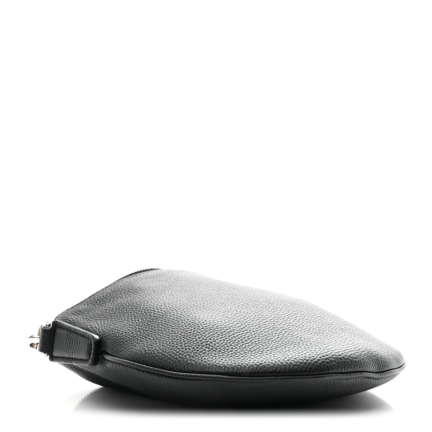 Gucci Pebbled Calfskin Mini B Shoudler Bag Black 4 of 10