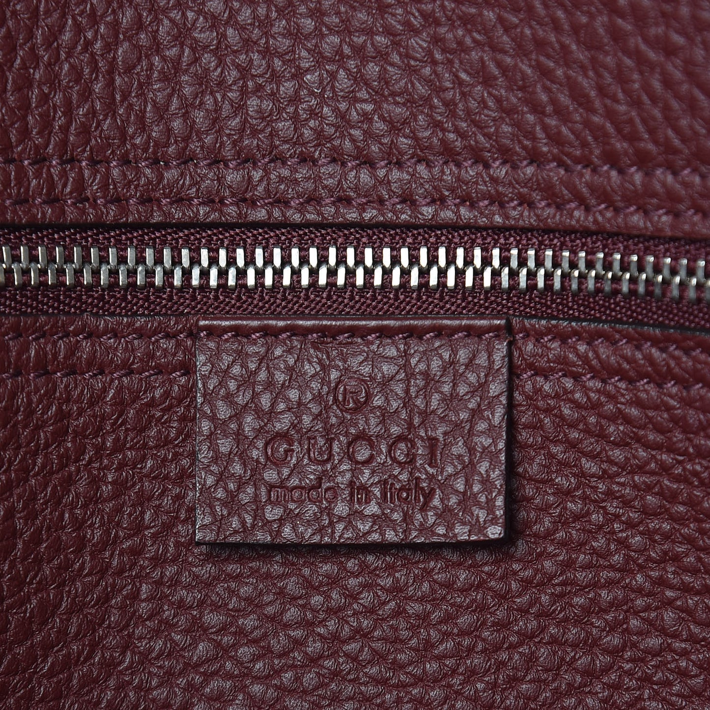 Soft Calfskin Medium Jackie Top Handle Bag Bordeaux