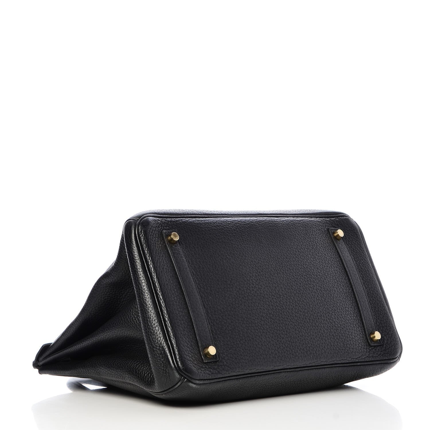 Hermes Taurillon Clemence Birkin 35 Black 4 of 36