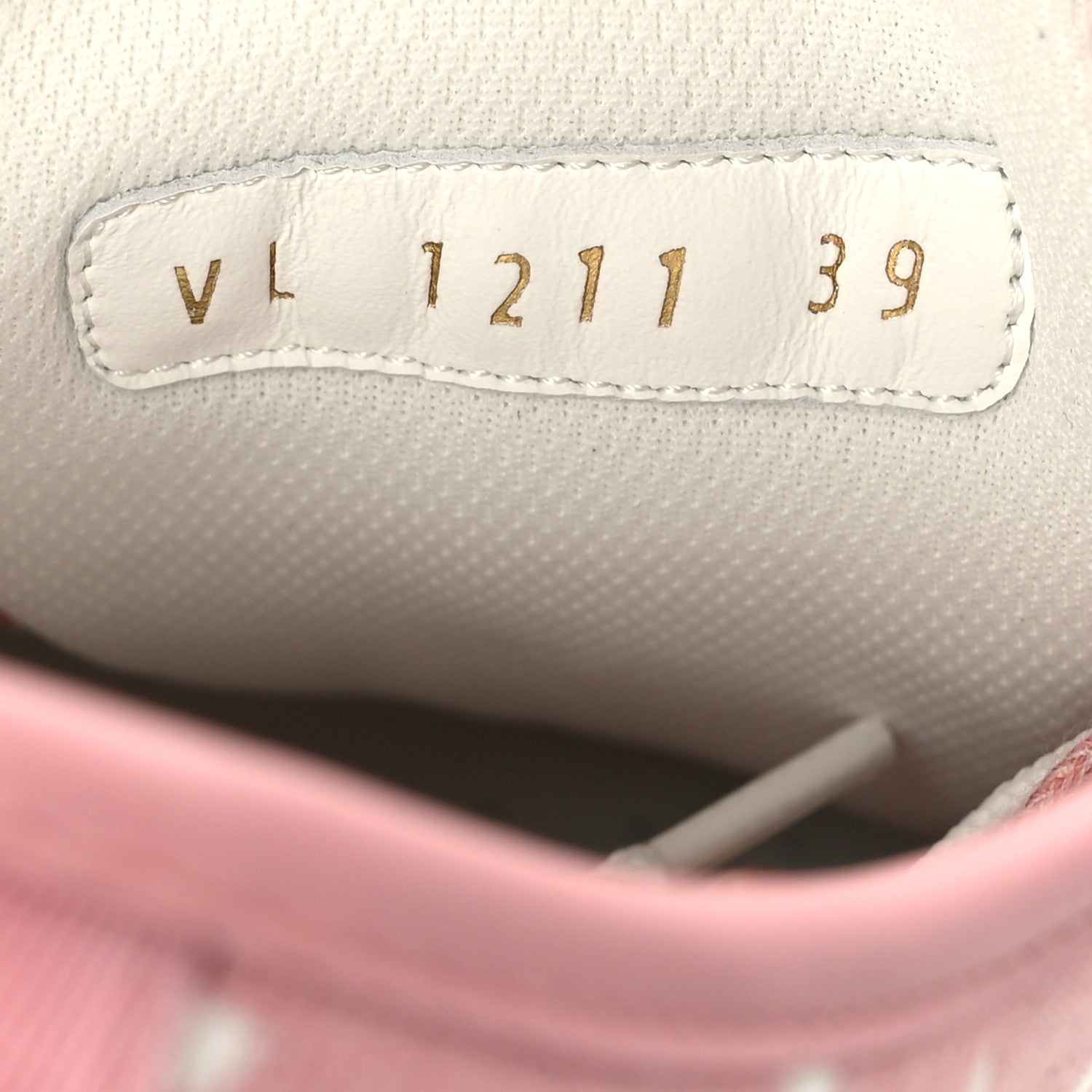 Louis Vuitton Denim Monogram Squad Sneakers 39 Pink 6 of 8