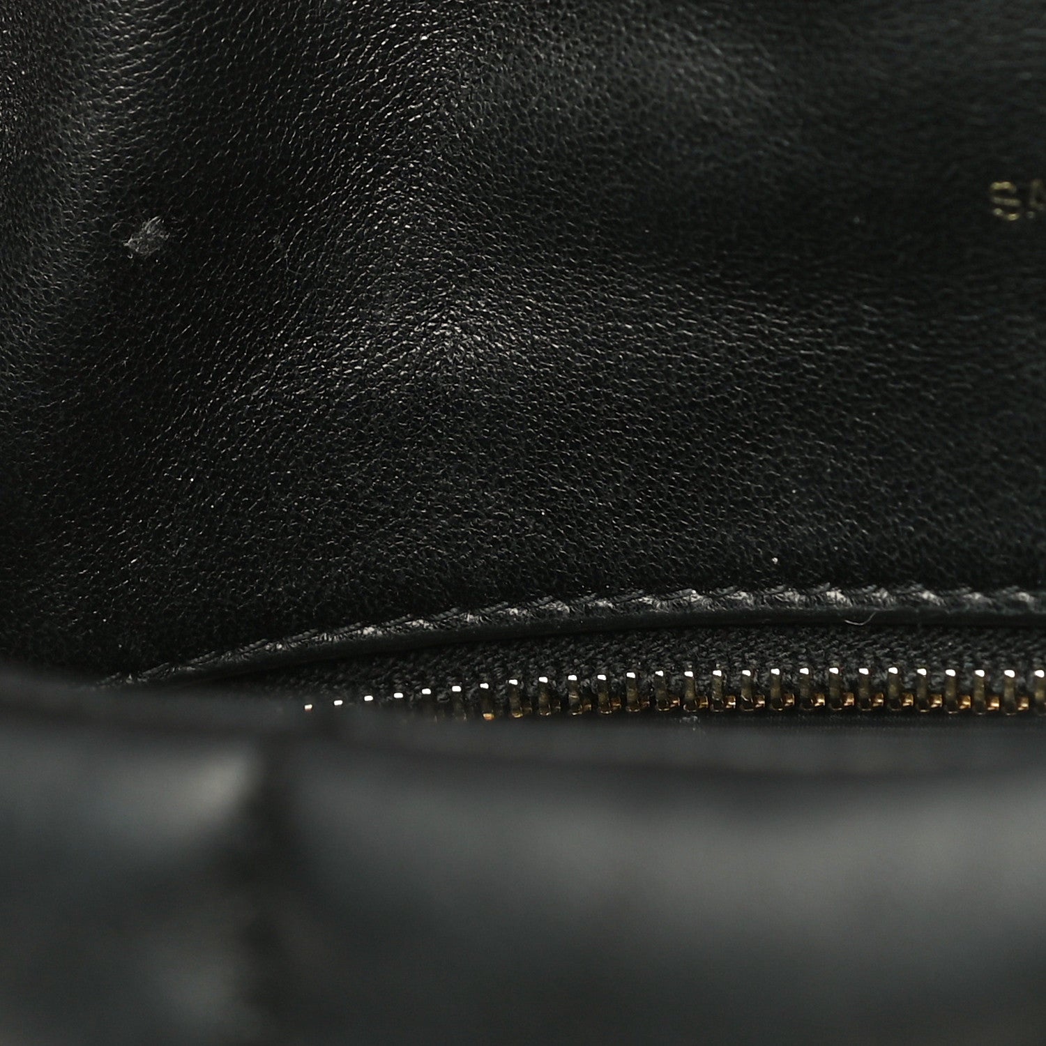 Saint Laurent Lambskin Quilted Toy Loulou Puffer Monogram Chain Satchel Black 12 of 15