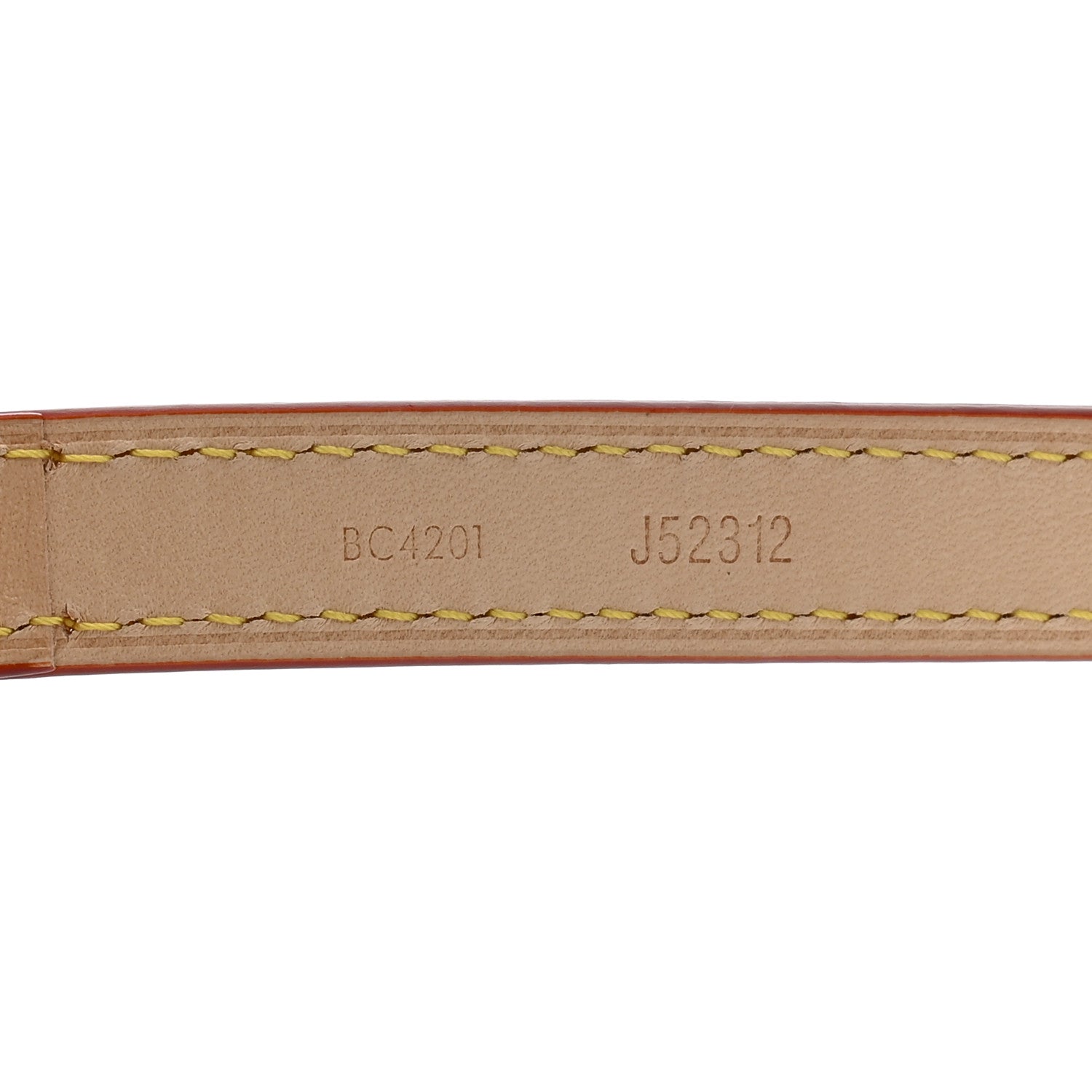 Louis Vuitton Vachetta 16mm Adjustable Shoulder Strap 4 of 5