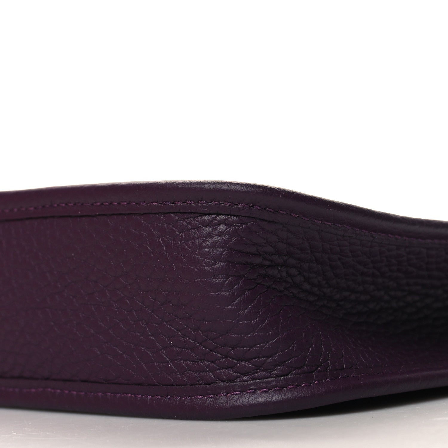 Hermes Taurillon Clemence Amazone Evelyne TPM Cassis Rouge Grenat 10 of 11