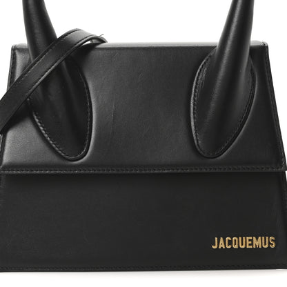 Jacquemus Smooth Calfskin Le Grand Chiquito Black 7 of 9