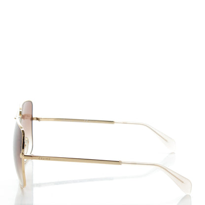 Celine Metal Sunglasses CL 41808/S Gold 2 of 6