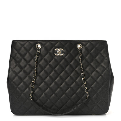 Chanel Caviar Quilted Large Shopping Tote Black 1 of 8