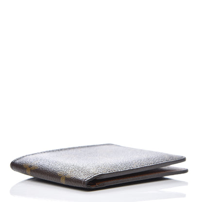 Louis Vuitton Monogram Mens Porte-Billets 3 Card Billfold Wallet 4 of 9