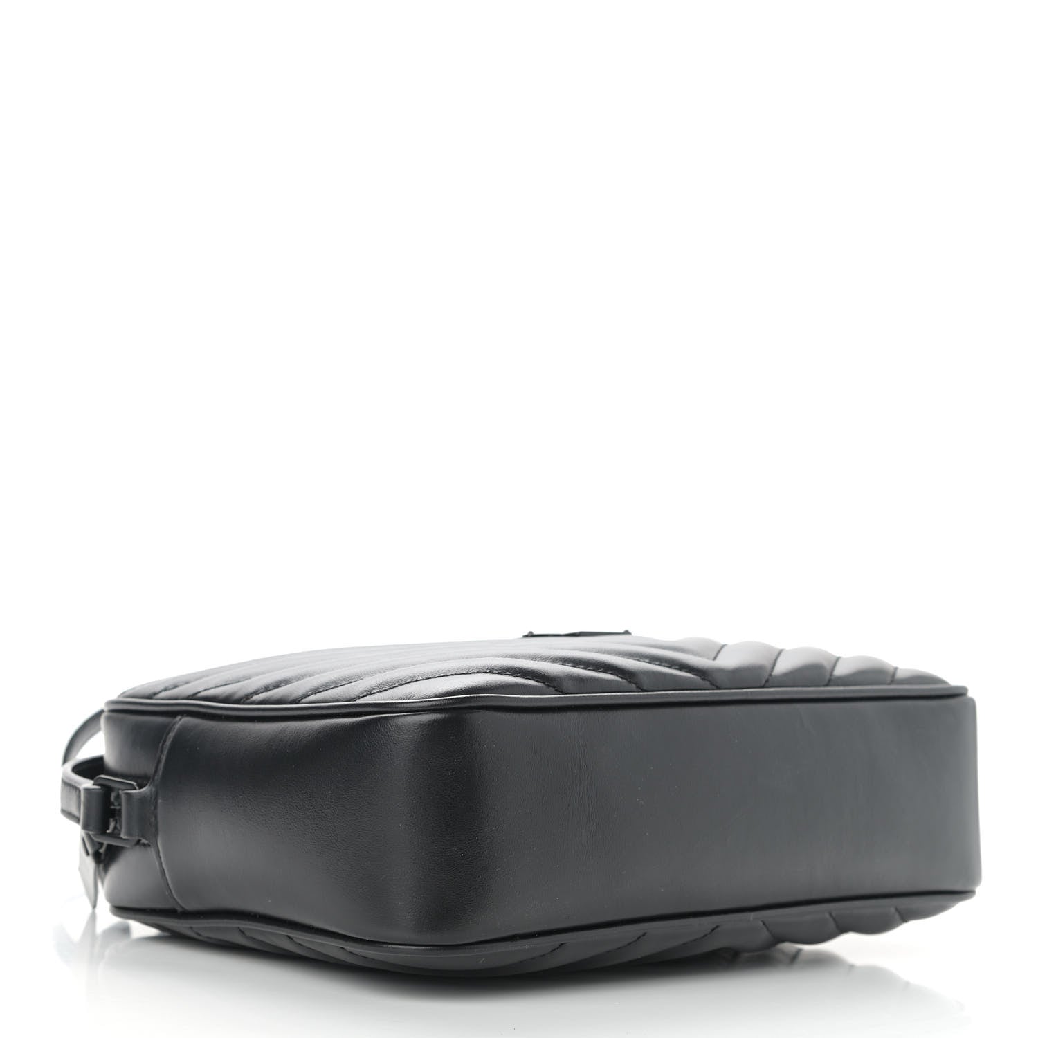 Saint Laurent Calfskin Matelasse Monogram Lou Camera Bag Black 4 of 10