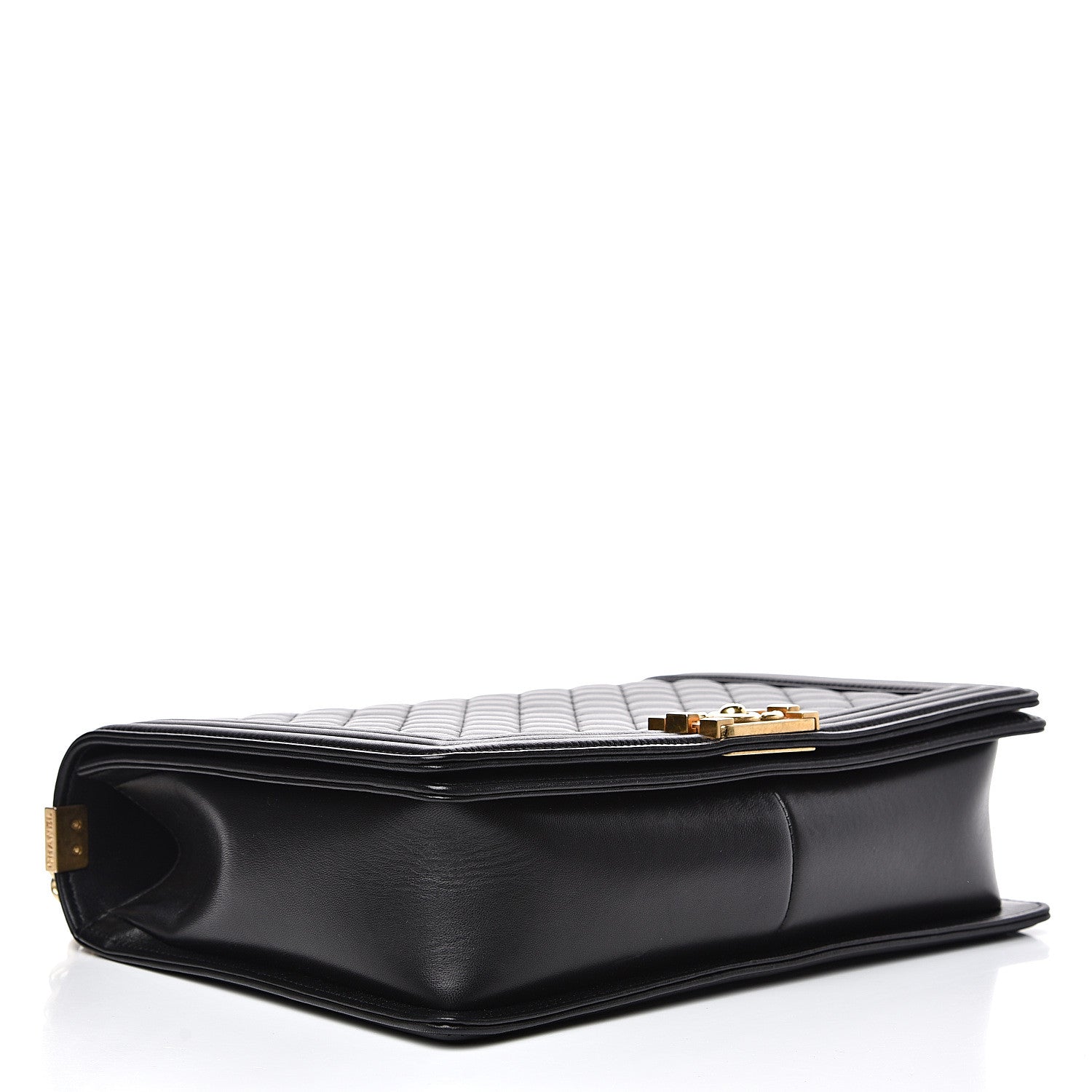 Chanel Lambskin Quilted Large Boy Flap Black 3 of 15