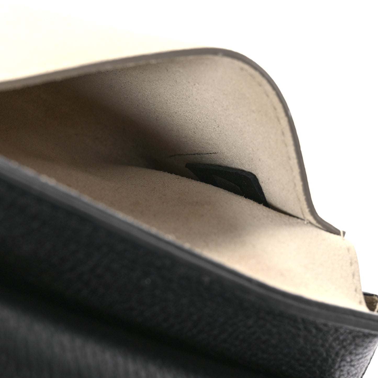 Grained Lambskin Drew Shoulder Bag Black