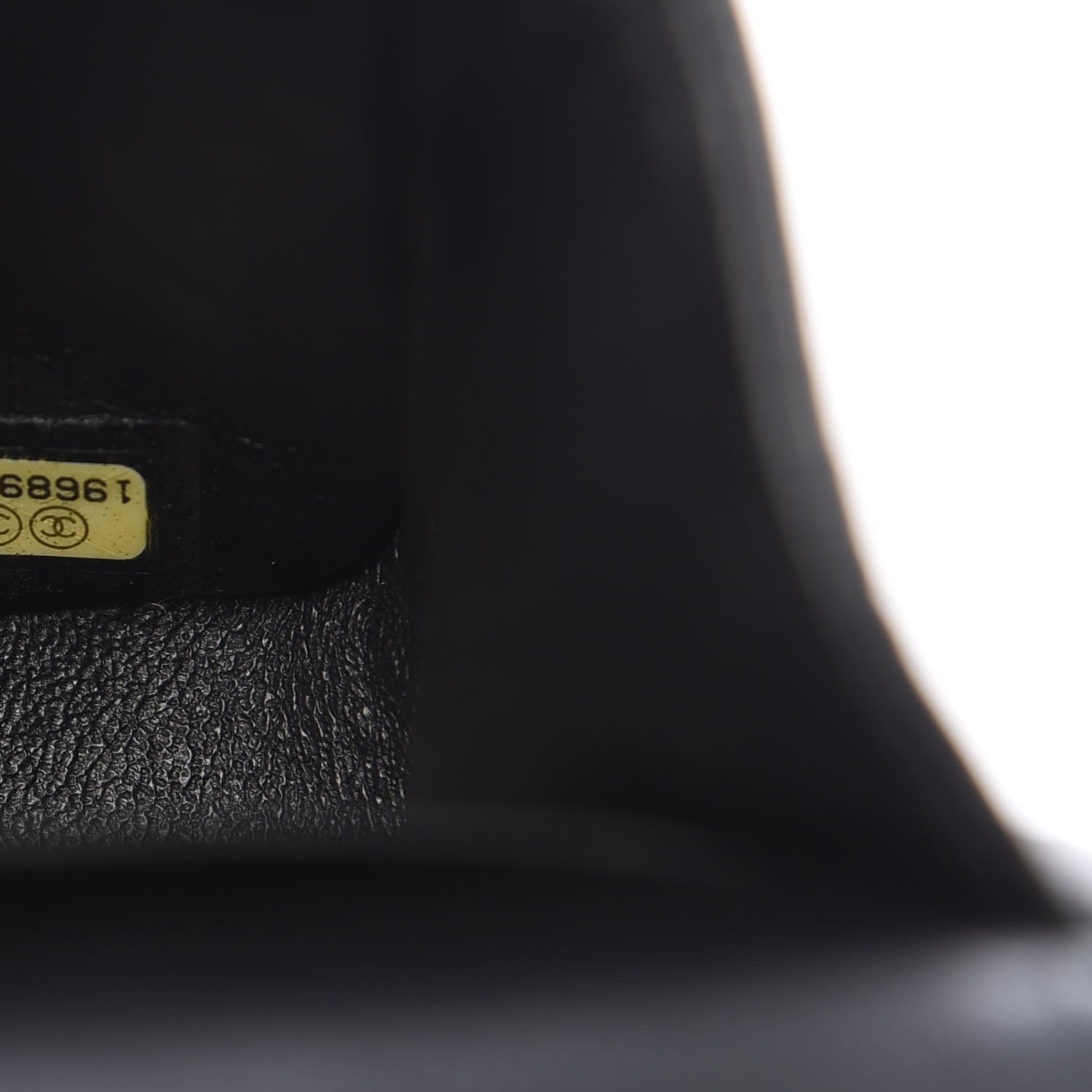 Chanel Lambskin Quilted Medium Double Flap Black 7 of 13