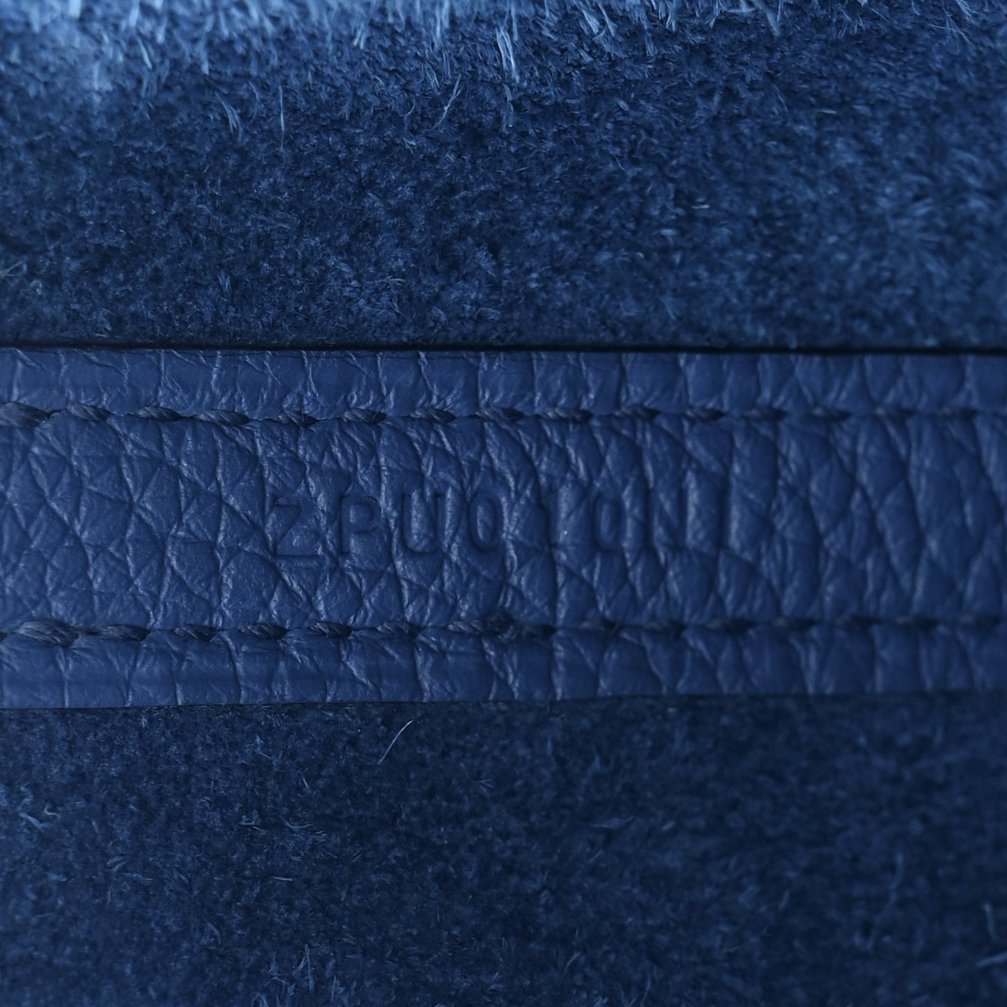 Taurillon Clemence Picotin Lock 22 MM Bleu France