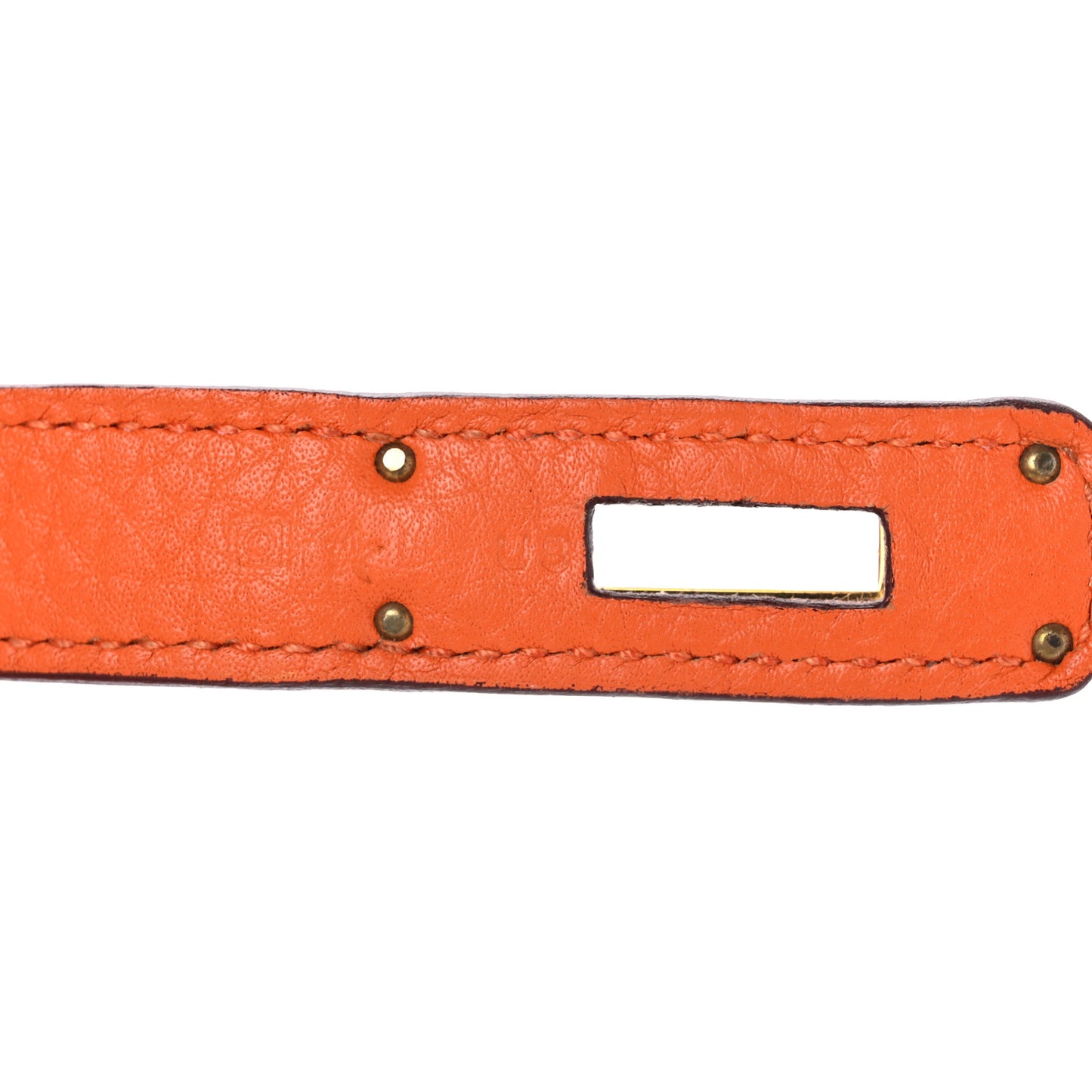 Taurillon Clemence Birkin 35 Orange