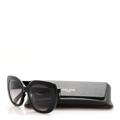 Celine Acetate Triomphe 01 Square Sunglasses CL 40226U Black 7 of 7