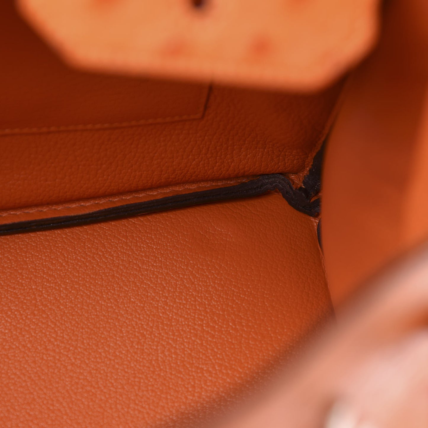 Ostrich Birkin 35 Orange