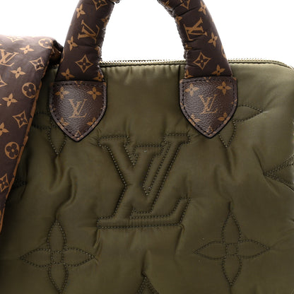 Louis Vuitton Econyl Mini Monogram Pillow Speedy Bandouliere 25 Khaki 7 of 9