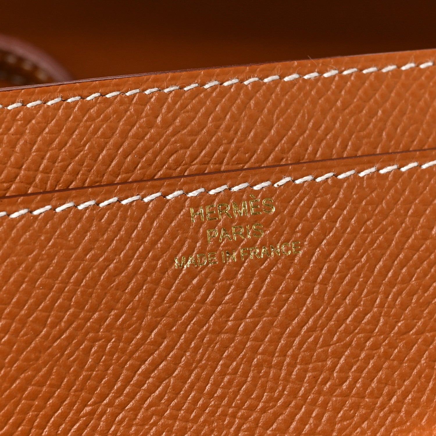 Hermes Epsom Constance Long Wallet To Go Gold 6 of 8