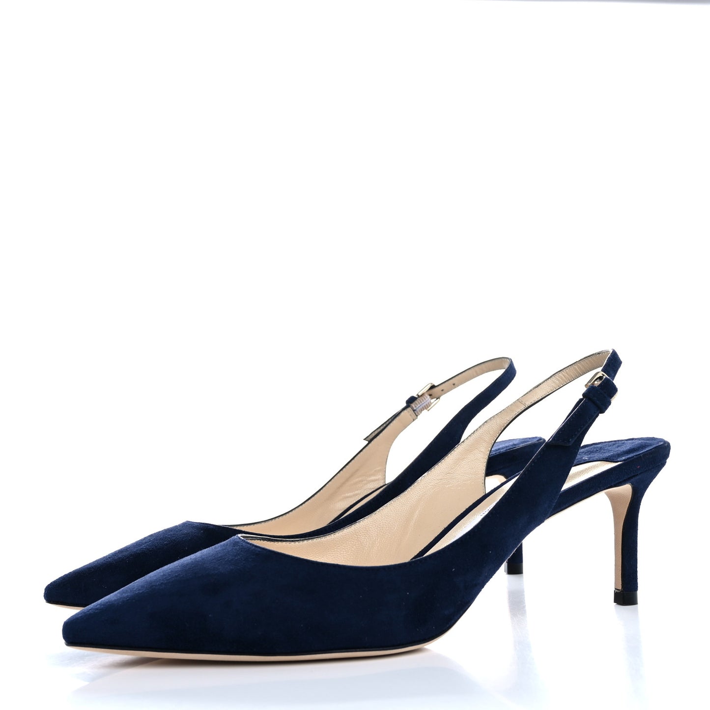 Suede Erin 60 Pumps 39.5 Navy