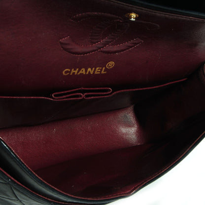 Chanel Lambskin Quilted Small Double Flap Black 7 of 9