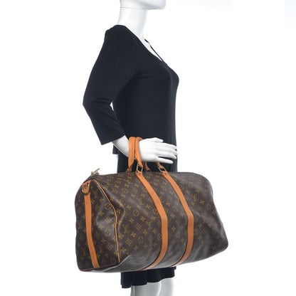 Louis Vuitton Monogram Keepall Bandouliere 45 2 of 17