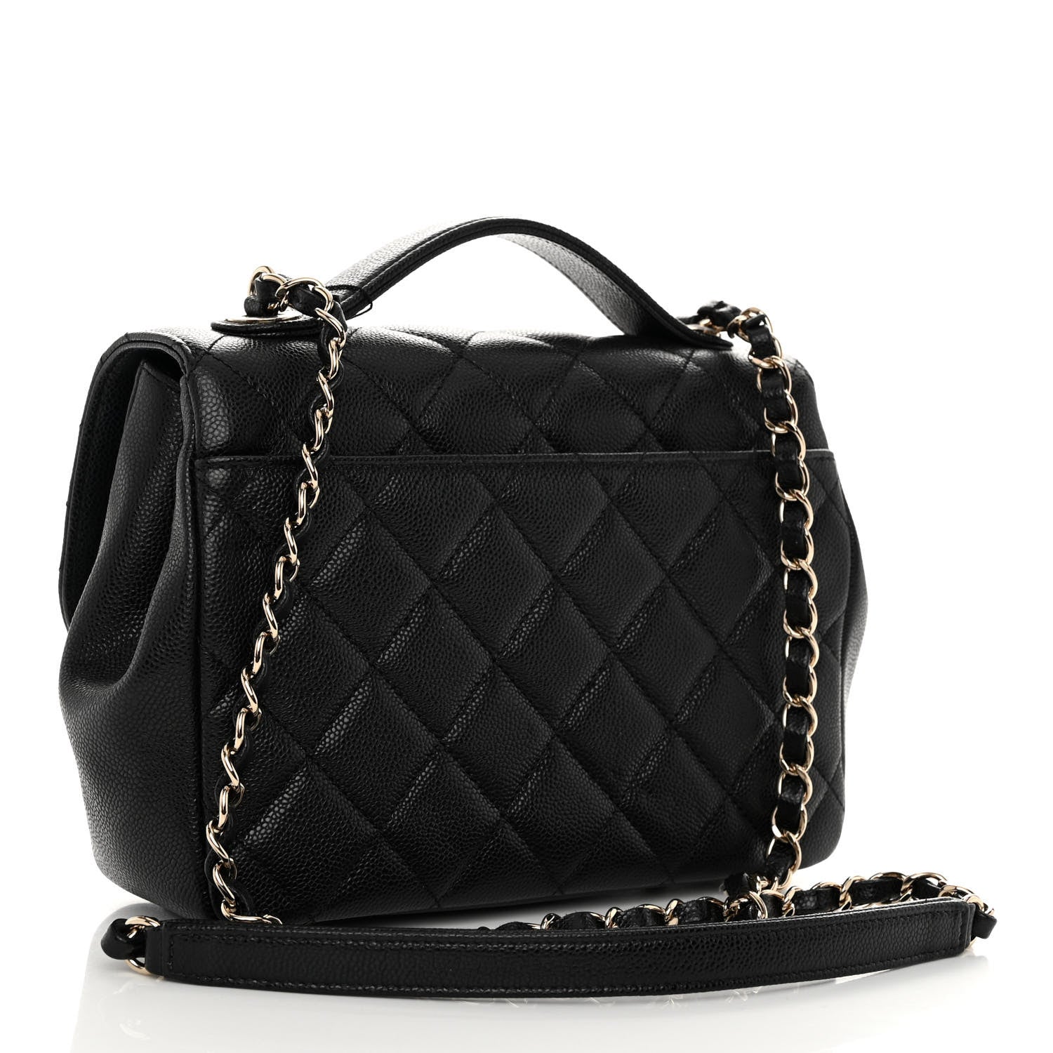 Chanel Caviar Quilted Medium Business Affinity Flap Black 3 of 12