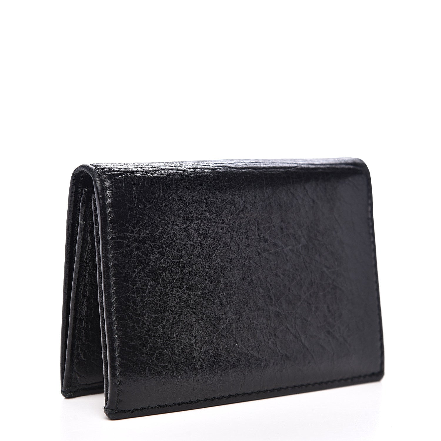 Balenciaga Agneau Giant 12 Gold Hardware Card Case Black 3 of 7