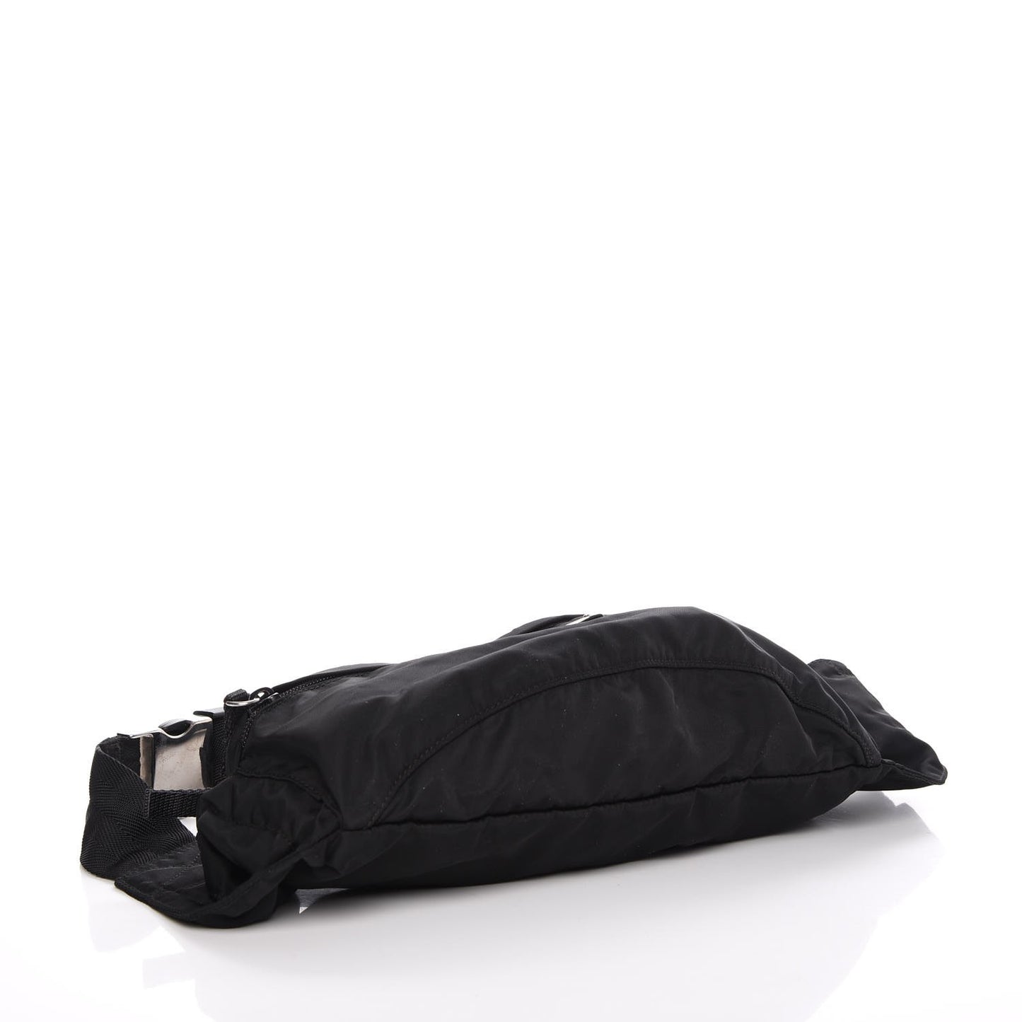 Tessuto Nylon Montagna Belt Bag Black