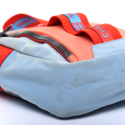 Chanel Nylon Sport Crossbody Blue Red 6 of 11