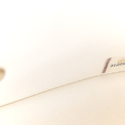 Chanel Lambskin Quilted Mini Rectangular Flap White 7 of 12