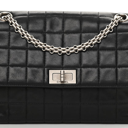 Chanel Lambskin Chocolate Bar Mademoiselle Flap Black 9 of 16