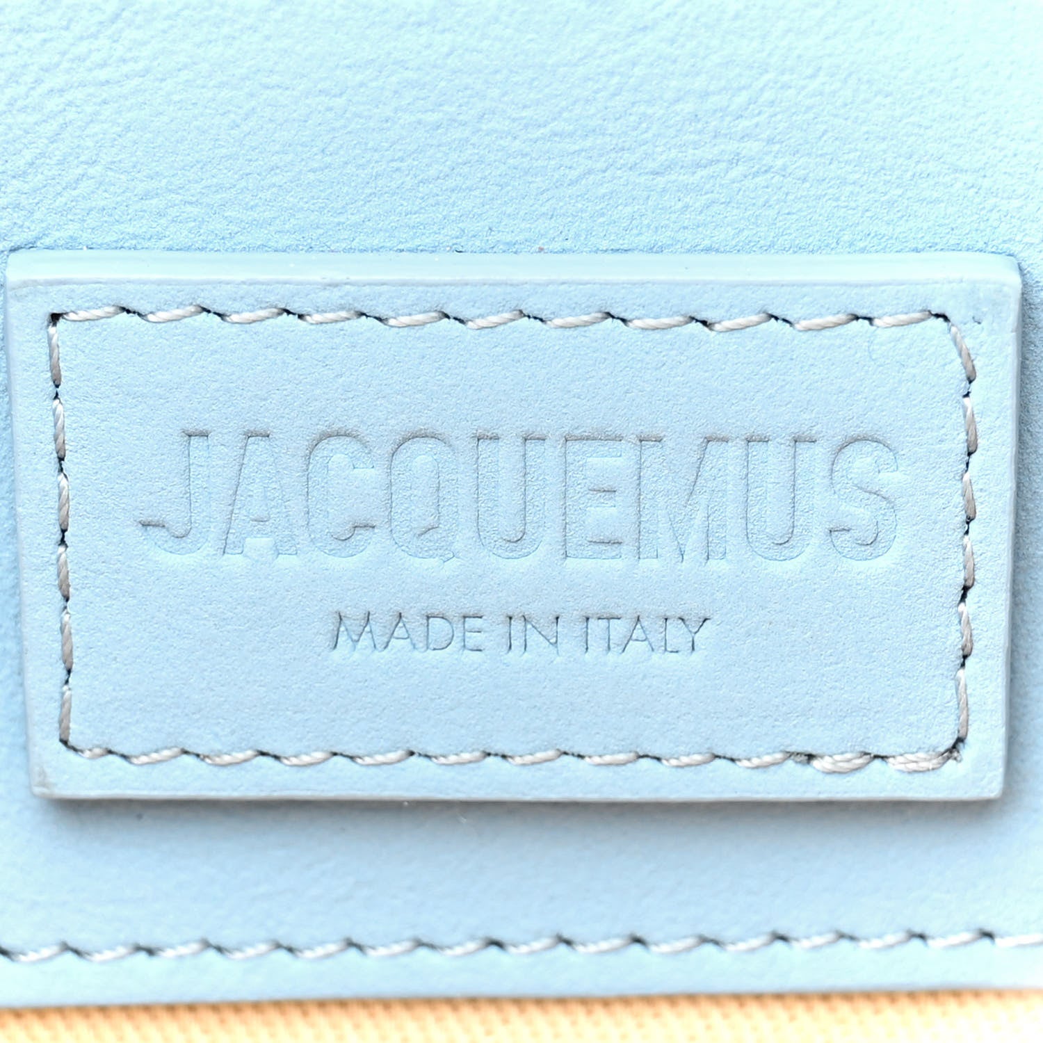 Jacquemus Smooth Calfskin Le Baneto Light Blue 6 of 13