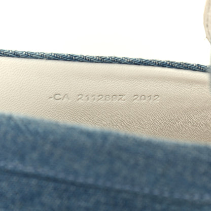 Hermes Denim Canvas Womens Trip Espadrilles 37 Bleu Clair 8 of 10