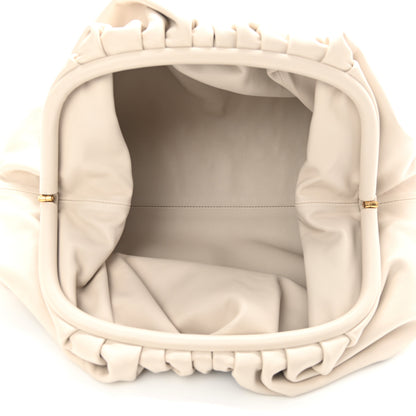 Bottega Veneta Smooth Butter Calf The Pouch Oversized Clutch Plaster 5 of 8