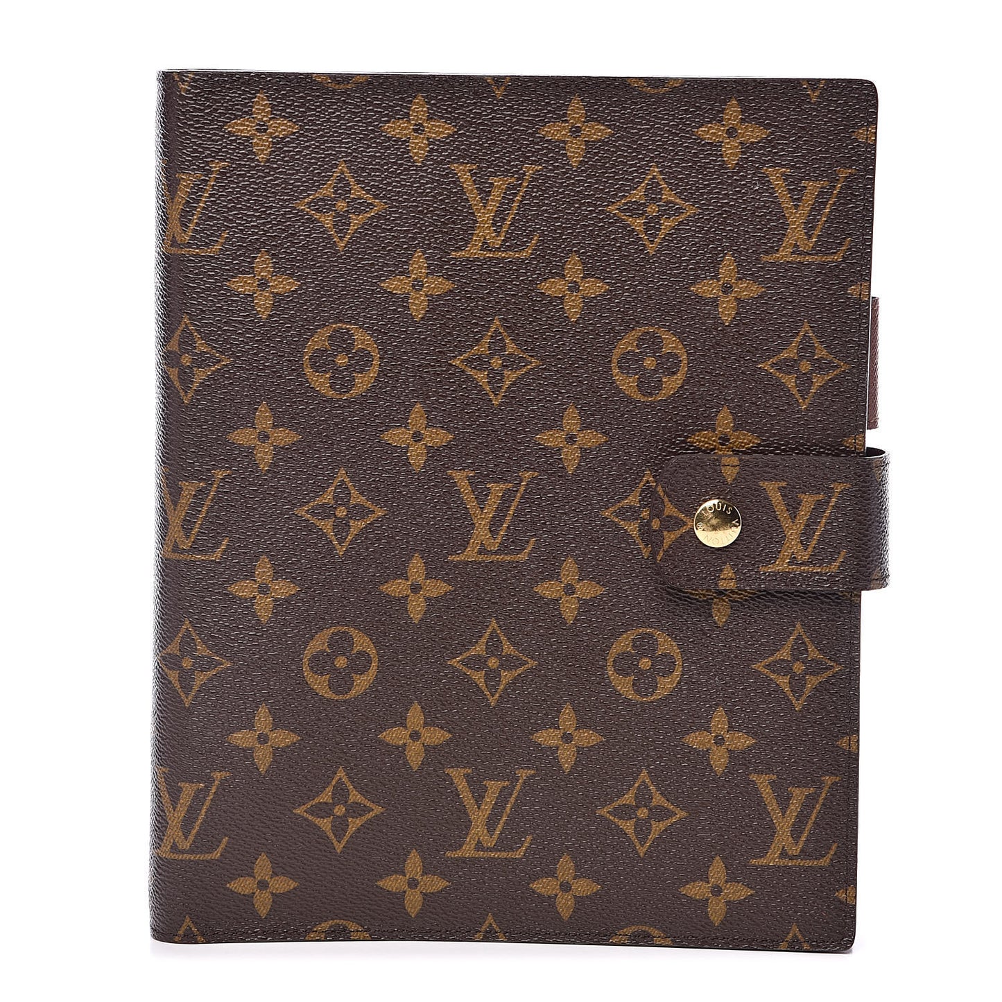 Monogram Large Ring Agenda Cover