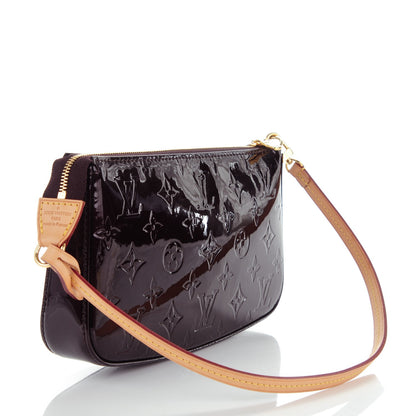 Louis Vuitton Vernis Pochette Accessories NM Amarante 3 of 7