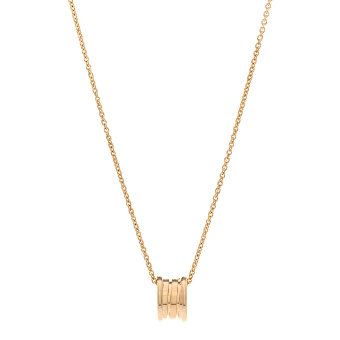 18K Yellow Gold B.Zero1 Pendant Necklace