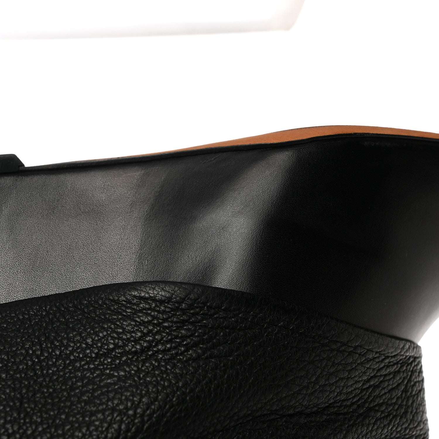 Givenchy Grained Calfskin Shark Lock Pant Boots 37.5 Black 8 of 8