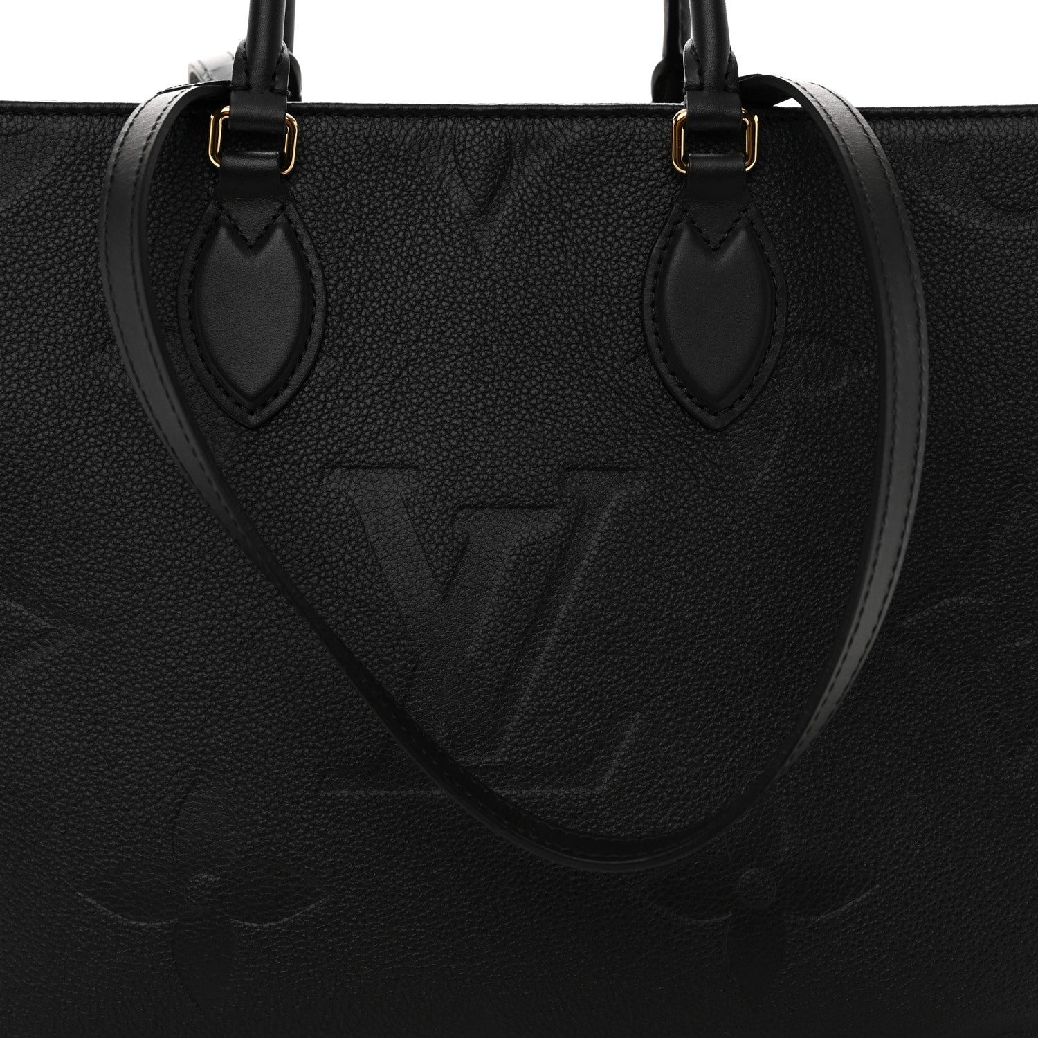 Louis Vuitton Empreinte Monogram Giant Onthego MM Black 7 of 9