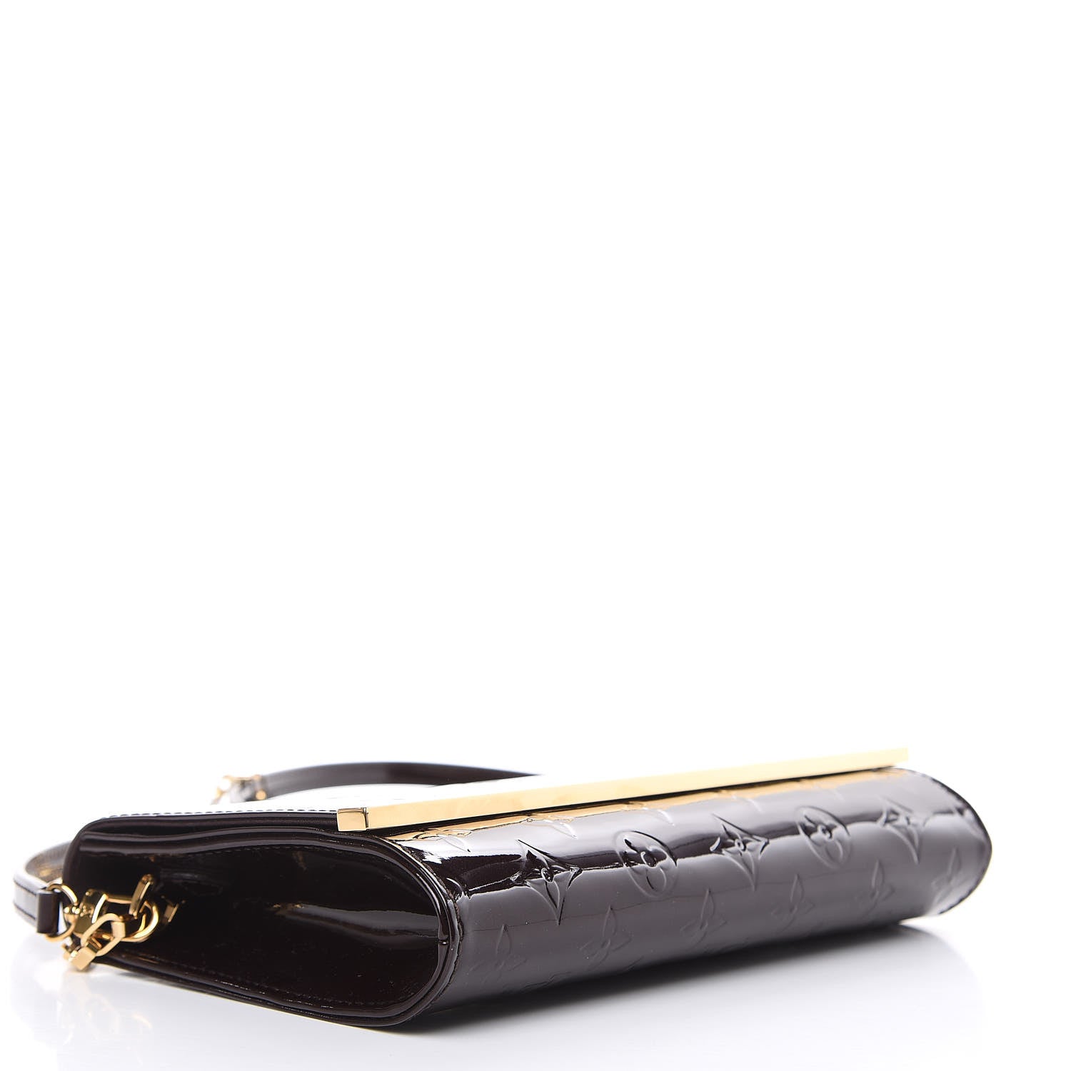 Louis Vuitton Vernis Ana Clutch Amarante 4 of 9
