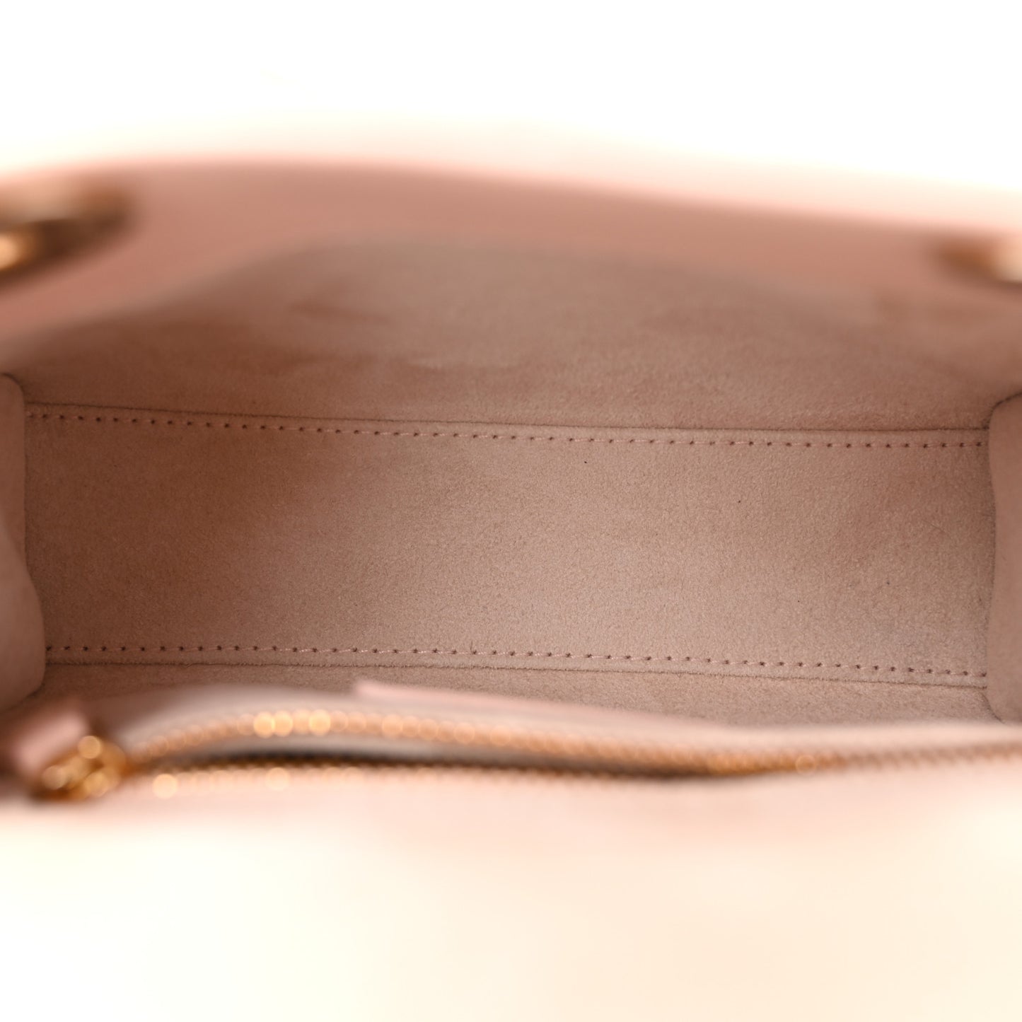 Lambskin Cannage Mini Lady Dior Powder Pink