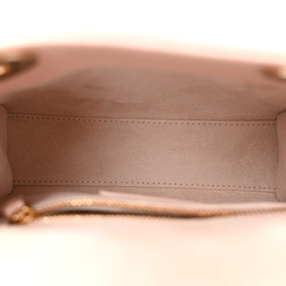 Christian Dior Lambskin Cannage Mini Lady Dior Powder Pink 5 of 10