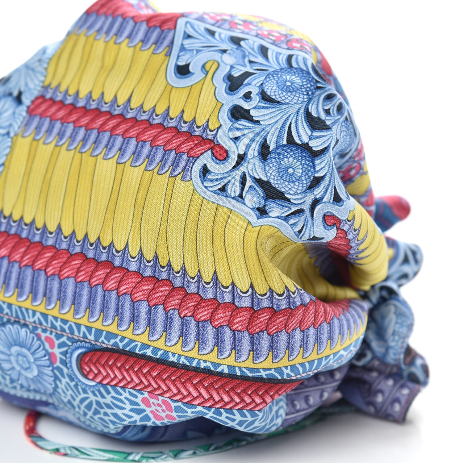Hermes Silk Pouch Multicolor 9 of 10