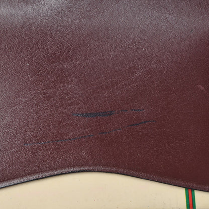 Gucci Glazed Crocodile Mini Agenda Cover Burgundy 6 of 7