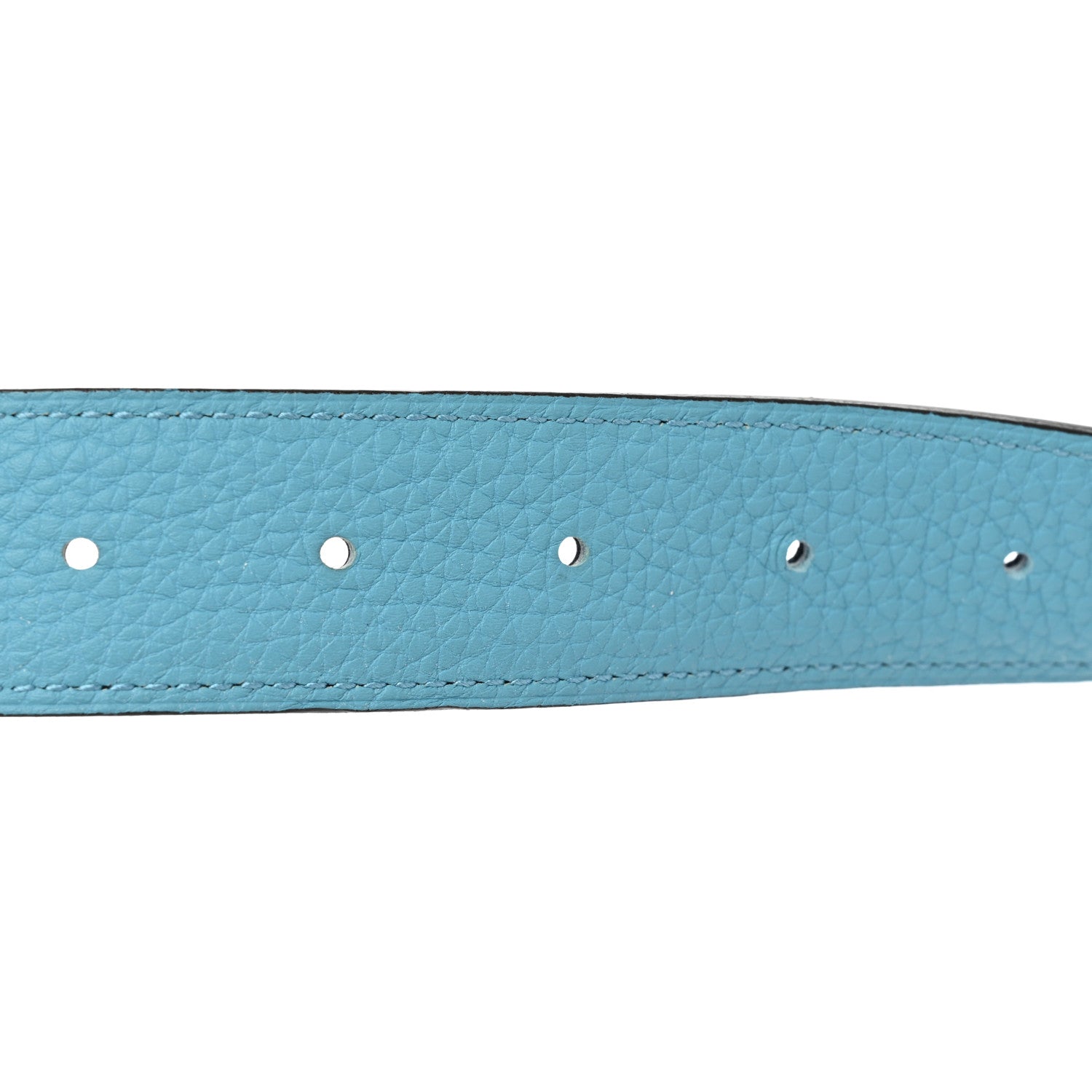 Hermes Box Togo 32mm H Belt 95 Black Bleu Du Nord 4 of 5