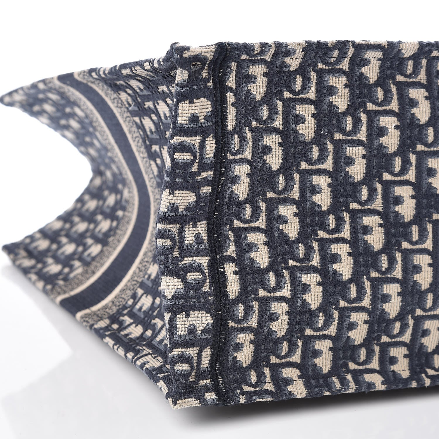 Christian Dior Oblique Book Tote Blue Multicolor 8 of 9