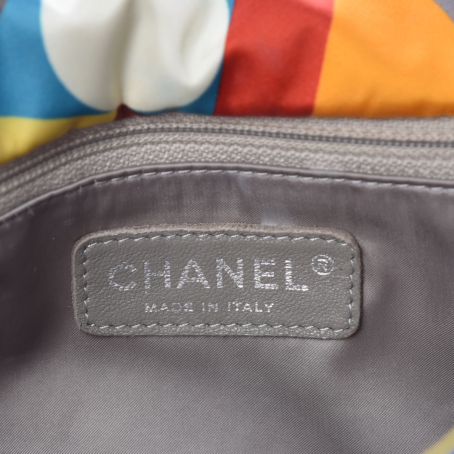 Chanel Nylon Printed Medium Coco Color Flap Multicolor 6 of 13