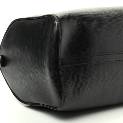 Louis Vuitton Epi Speedy 40 Black 6 of 9
