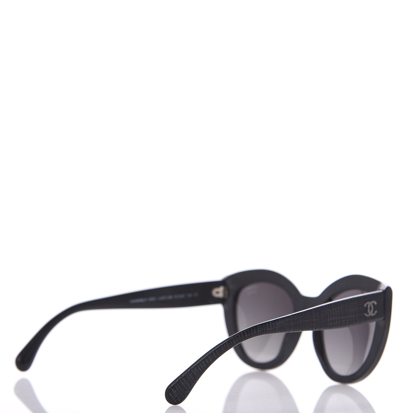 Acetate Polarized Butterfly Signature Sunglasses 5331 Black
