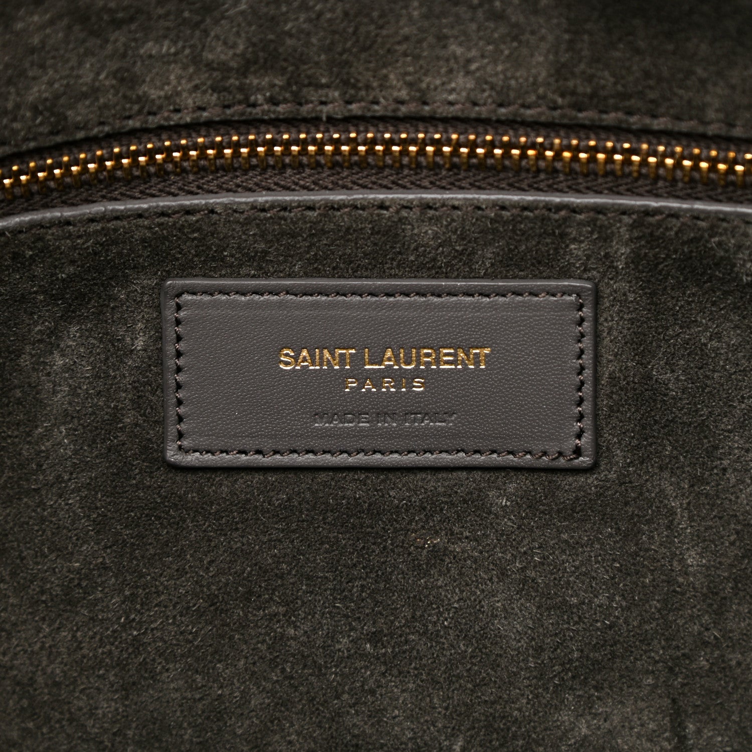 Saint Laurent Calfskin Classic Duffle 6 Earth 6 of 12